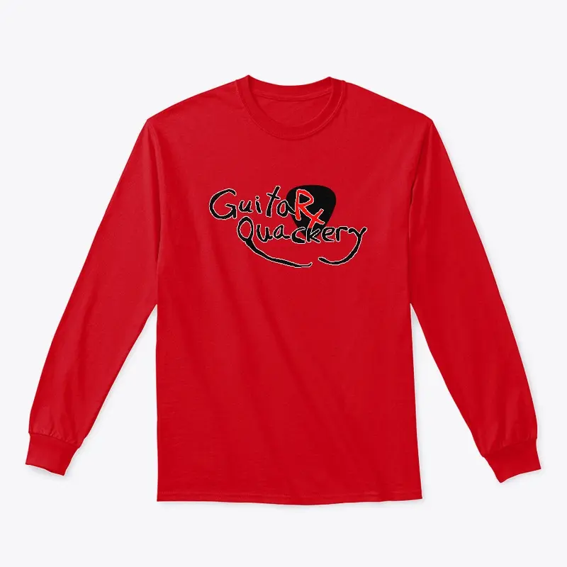 Long Sleeve Tee with Rx Logo - Red