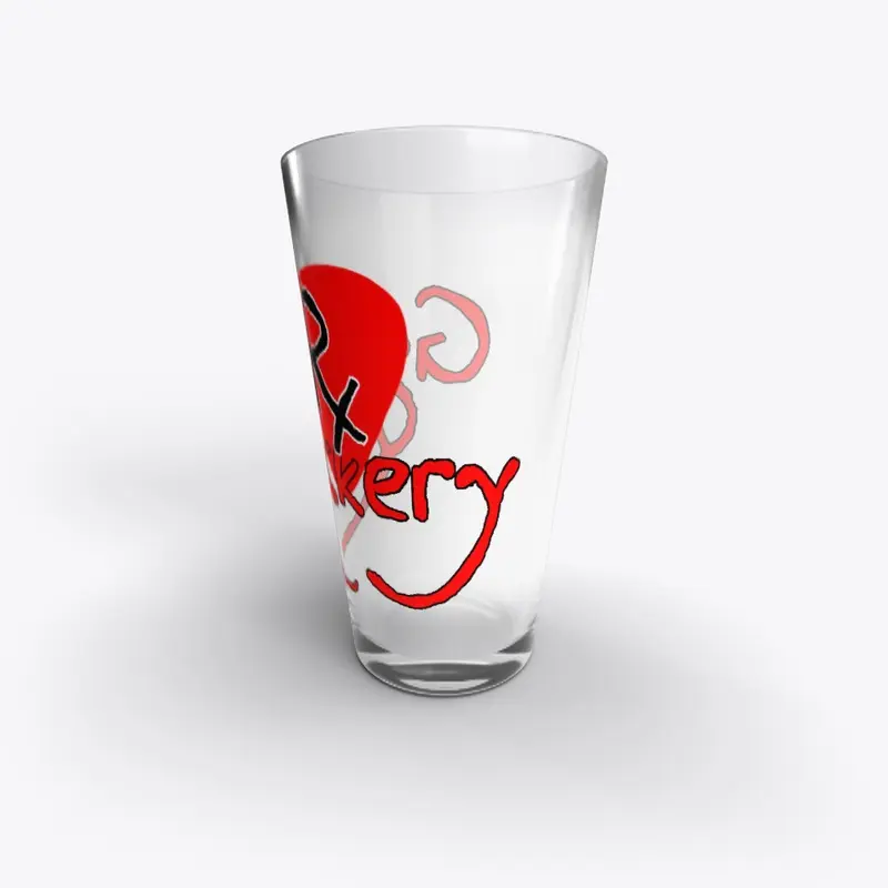 Pint Glass with Rx Logo